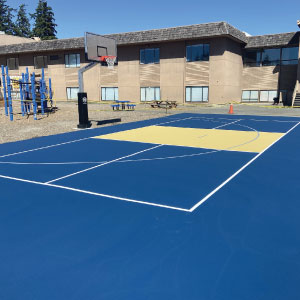 Everett WA Basketball Court