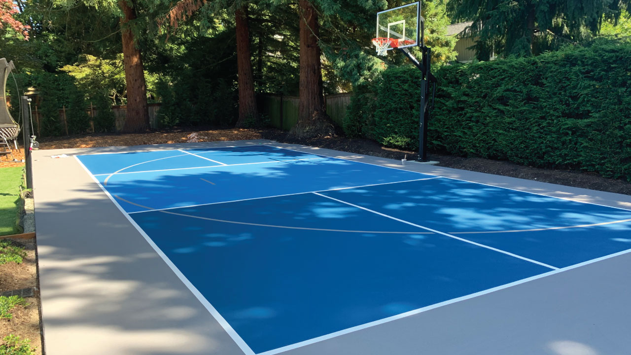 Fox Island Basketball Court